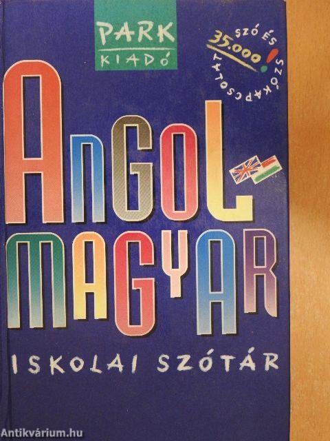 Angol-magyar iskolai szótár