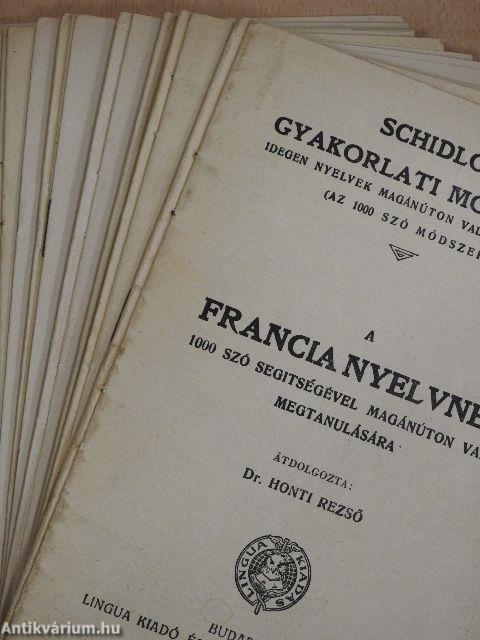 Schidlof gyakorlati módszere - Francia 1-10. füzet