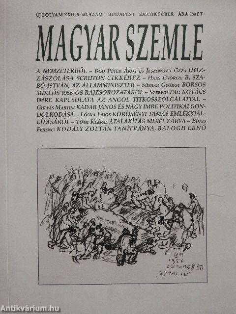 Magyar Szemle 2013. október