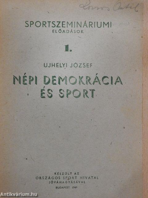 Népi demokrácia és sport