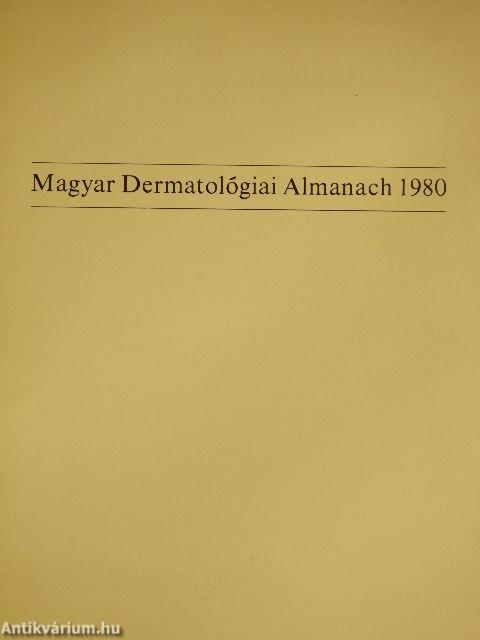 Magyar Dermatológiai Almanach 1980