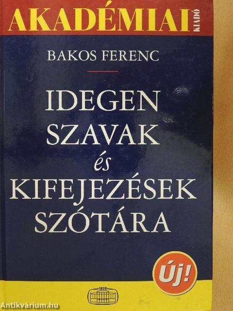 Idegen szavak és kifejezések szótára