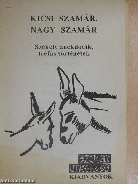 Kicsi szamár, nagy szamár