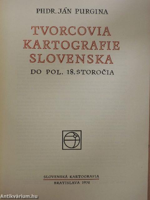 Tvorcovia Kartografie Slovenska