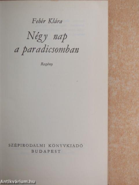 Négy nap a paradicsomban