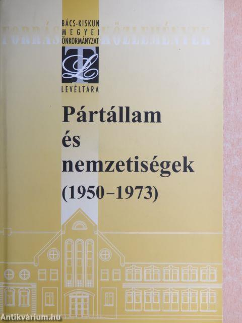 Pártállam és nemzetiségek (1950-1973)