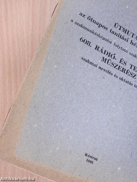 Útmutató az ötnapos tanítási hét bevezetéséhez a szakmunkásképzést folytató szakközépiskolák számára