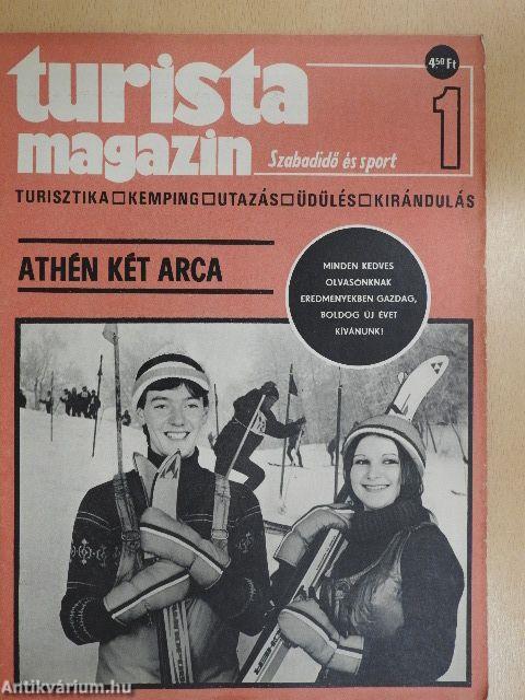 Turista Magazin 1980. (nem teljes évfolyam)