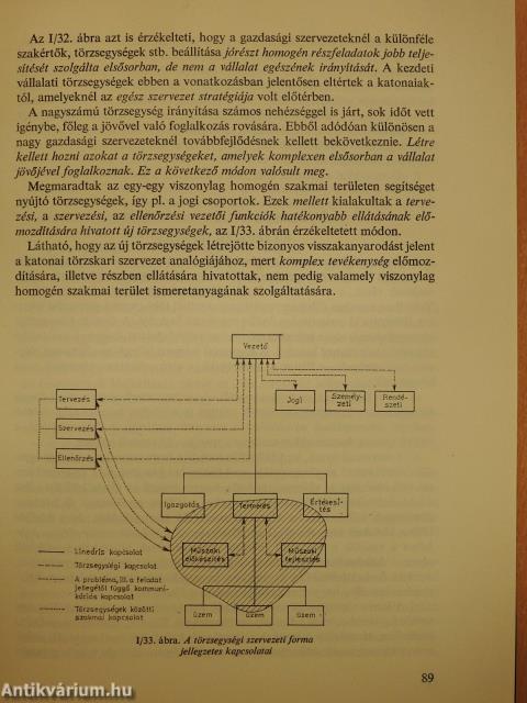 Szervezéselmélet és -módszertan (dedikált példány)