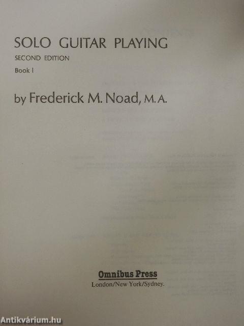 Solo Guitar Playing I.