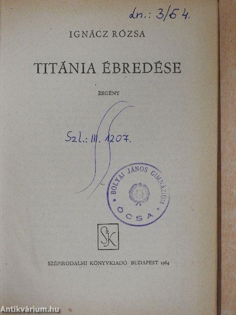 Titánia ébredése