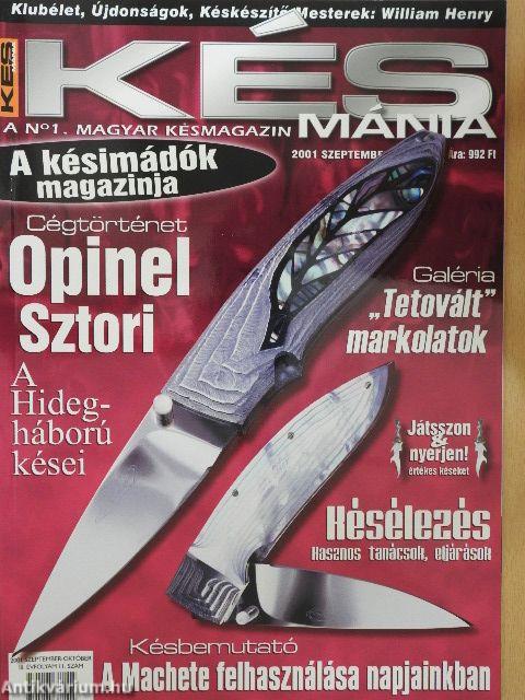 Késmánia Magazin 2001. szeptember-október