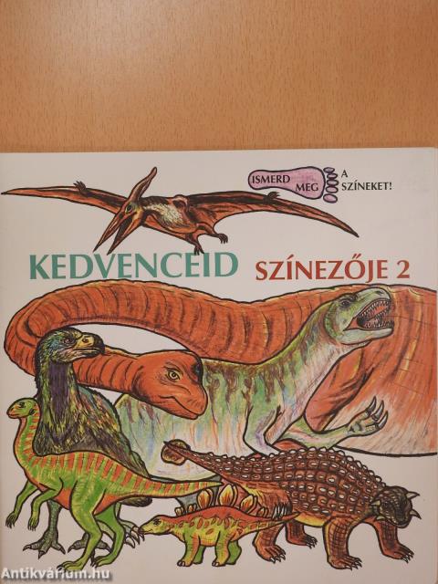 Kedvenceid színezője 1-2. (dedikált példány)