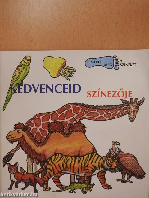 Kedvenceid színezője 1-2. (dedikált példány)