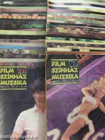 Film-Színház-Muzsika 1982. (nem teljes évfolyam)