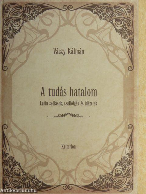 A tudás hatalom