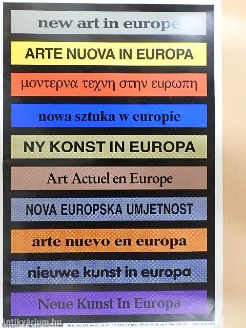 Neue Kunst in Europa Okt/Nov 1985