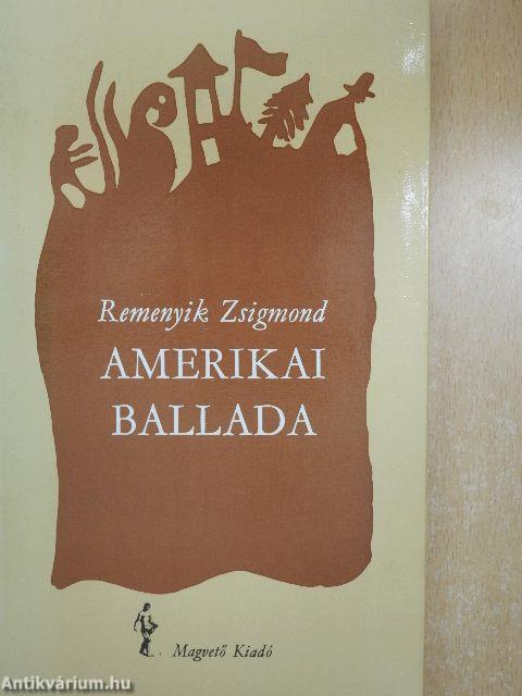 Amerikai ballada