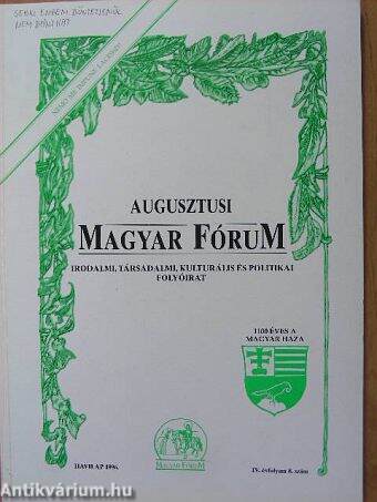 Augusztusi Magyar Fórum 1996.