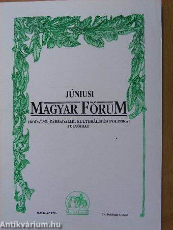 Júniusi Magyar Fórum 1996. június