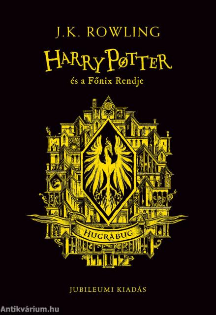 Harry Potter és a Főnix Rendje - Hugrabugos kiadás