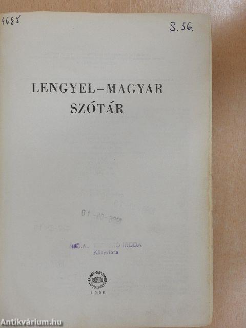 Lengyel-magyar szótár