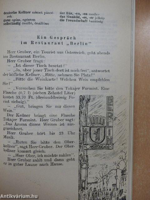 Német nyelv a vendéglátásban, az idegenforgalomban és a kereskedelemben