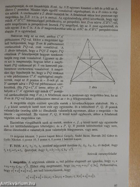 Középiskolai matematikai és fizikai lapok 1997. február