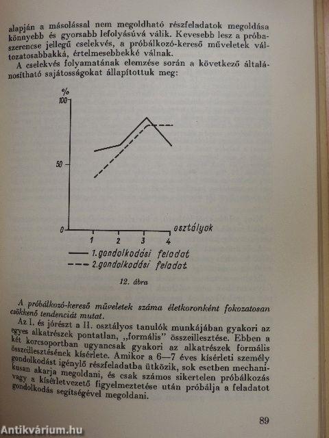 Gyermekek gondolkodása a cselekvésben