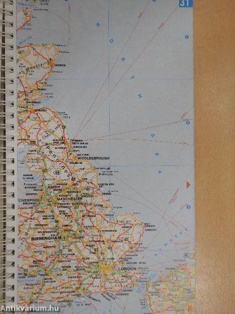 Európa autóatlasza