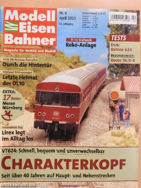 Modelleisenbahner April 2003