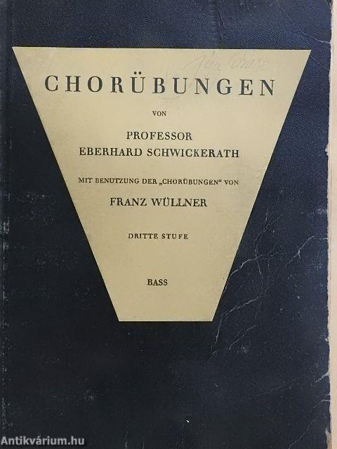 Chorübungen