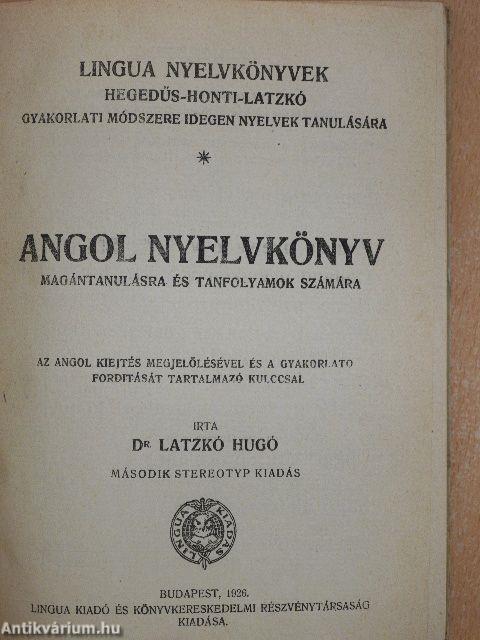 Angol nyelvkönyv