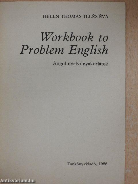 Workbook to Problem English