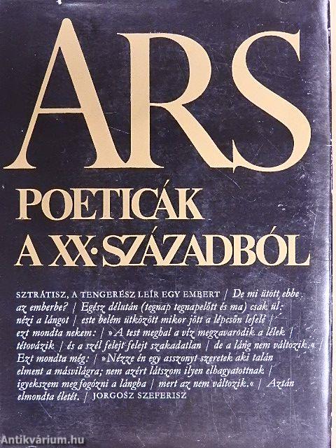 Ars poeticák a XX. századból