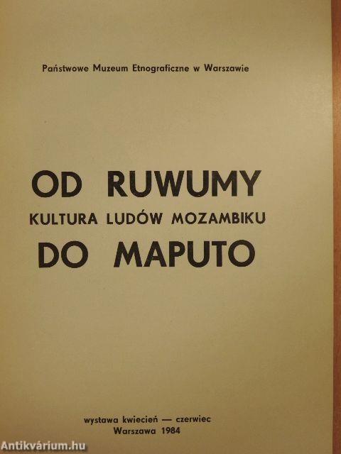 Od Ruwumy do Maputo