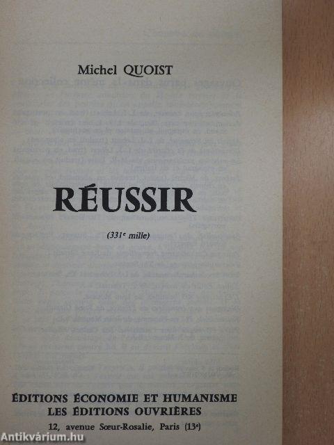 Réussir