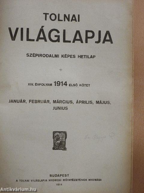 Tolnai Világlapja 1914. (nem teljes évfolyam)