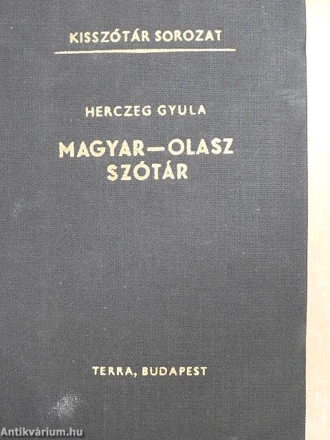 Magyar-olasz szótár