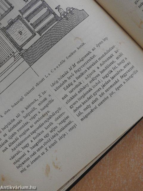 Természettudományi Közlöny 1905. január-december/Pótfüzetek a Természettudományi Közlönyhöz 1905. január-december