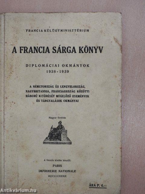 A francia sárga könyv