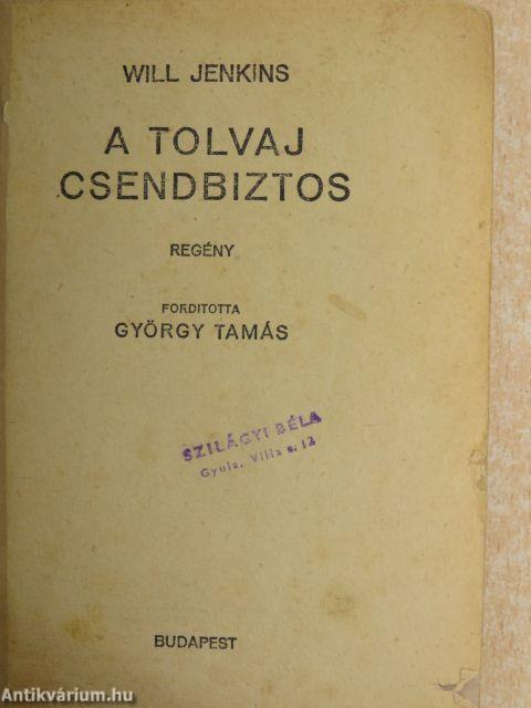 A tolvaj csendbiztos