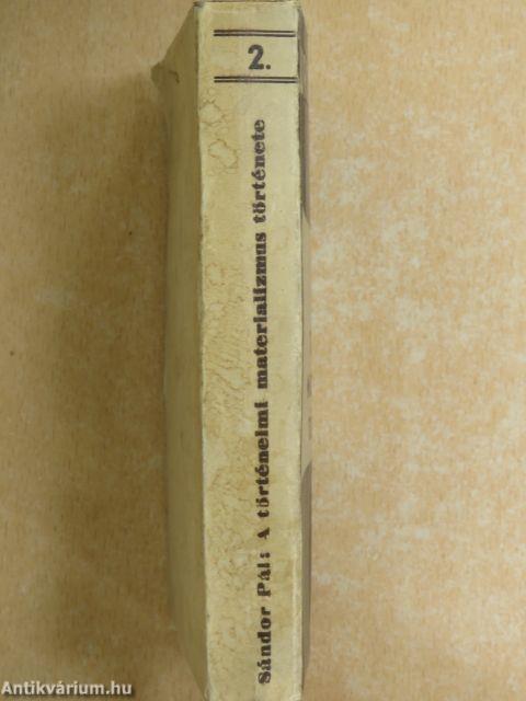 A történelmi materializmus története