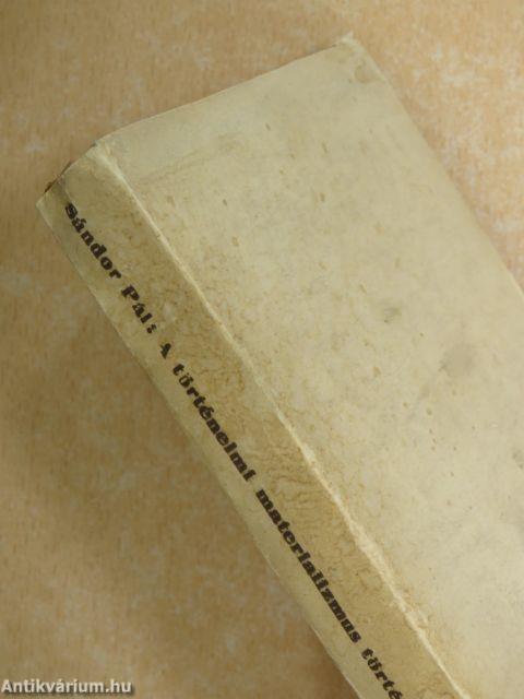 A történelmi materializmus története