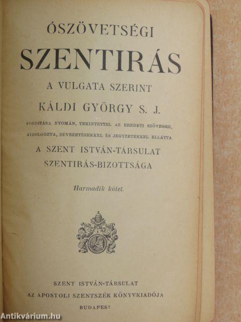 Ószövetségi Szentirás III. (töredék)