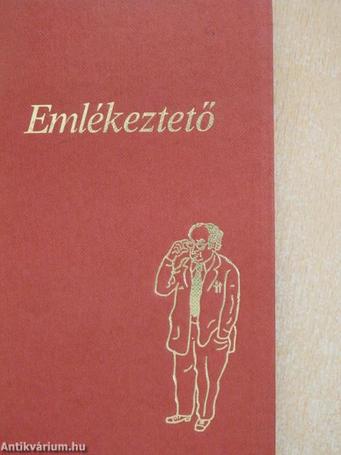 Emlékeztető (dedikált példány)