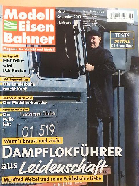 Modelleisenbahner September 2003