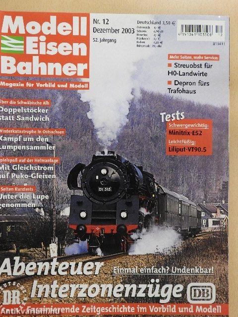 Modelleisenbahner Dezember 2003