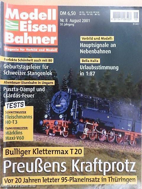 Modelleisenbahner August 2001