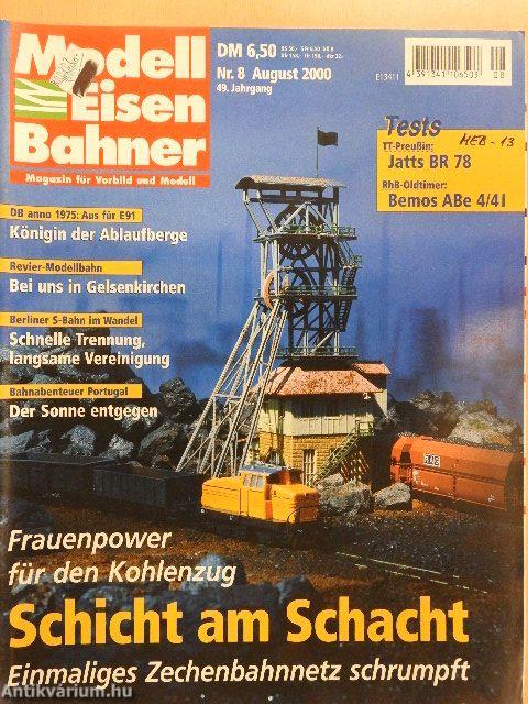 Modelleisenbahner August 2000